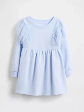 Baby & Toddler Tulle Sweatshirt Dress