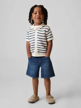 Baby & Toddler Ultrasoft Denim Pull-On Baggy Shorts