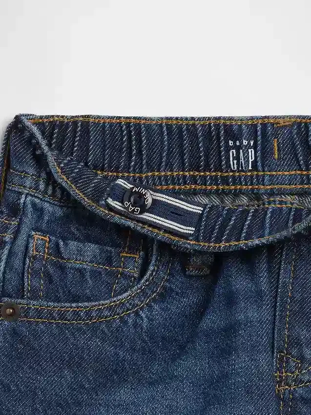 Baby & Toddler Ultrasoft Denim Pull-On Baggy Shorts
