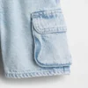 Baby & Toddler Ultrasoft Denim Pull-On Cargo Shorts