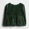 Baby & Toddler Velour Bow Top