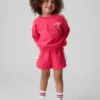 Baby & Toddler Vintagesoft Bow Logo Sweat Set