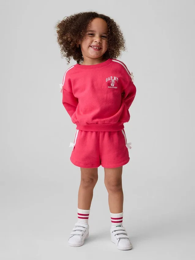 Baby & Toddler Vintagesoft Bow Logo Sweat Set