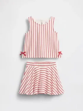 Baby & Toddler Vintagesoft Bow Skort Set