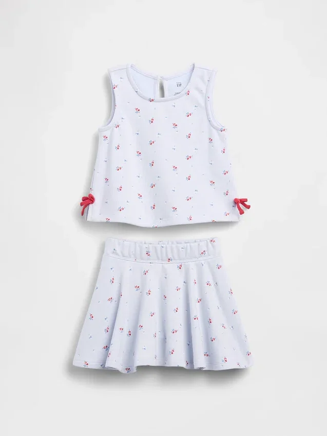 Baby & Toddler Vintagesoft Bow Skort Set
