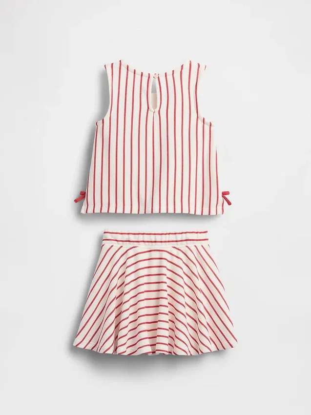 Baby & Toddler Vintagesoft Bow Skort Set