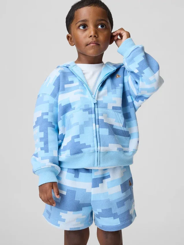 Baby & Toddler Vintagesoft Camo Zip Hoodie