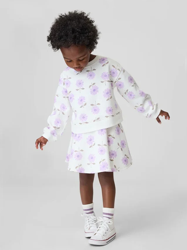 Baby & Toddler Vintagesoft Floral Skort Set