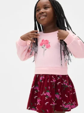 Baby & Toddler Vintagesoft Sweatshirt Dress