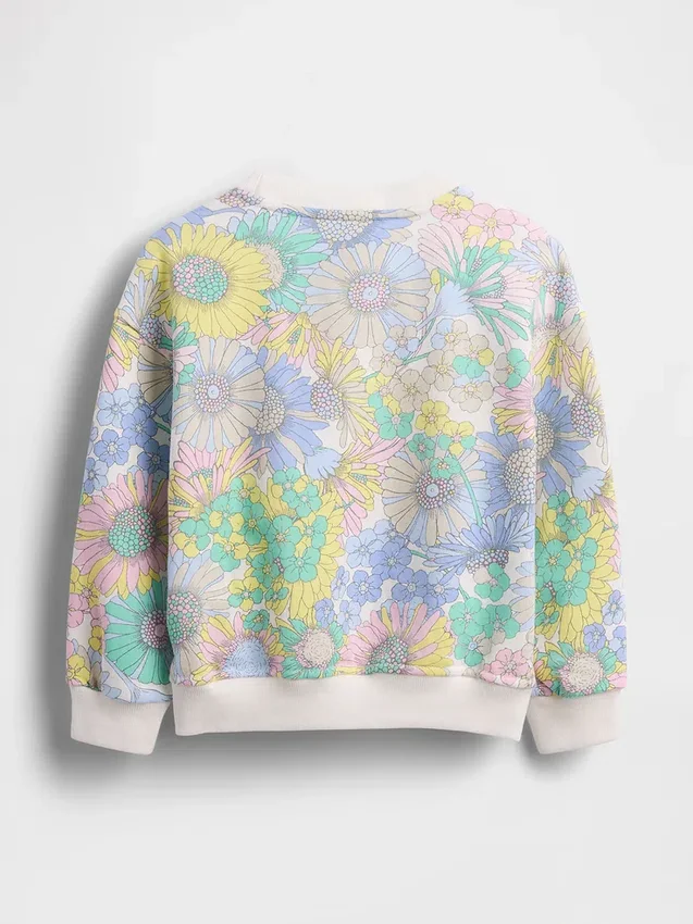 Baby & Toddler Vintagesoft Terry Floral Sweatshirt