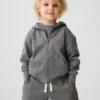 Baby & Toddler Waffle Zip Hoodie