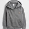 Baby & Toddler Waffle Zip Hoodie