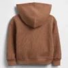 Baby & Toddler Waffle Zip Hoodie