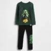 Baby & Toddler Wicked Organic Brushed Cotton Pj Set