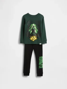 Baby & Toddler Wicked Organic Brushed Cotton Pj Set