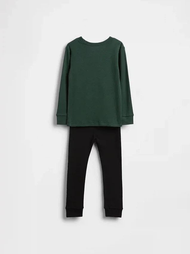 Baby & Toddler Wicked Organic Brushed Cotton Pj Set