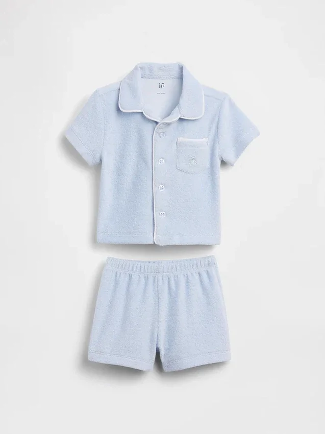 Baby Towel Terry Outfit Set