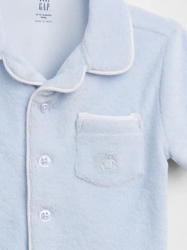 Baby Towel Terry Outfit Set