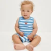 Baby Towel Terry Stripe Outfit Set