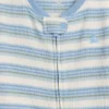 Baby Waffle Stripe Footed One-Piece