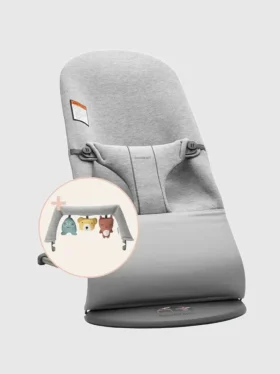 Babybjorn 3D Jersey and Soft Toy Bouncer Bliss Bundle
