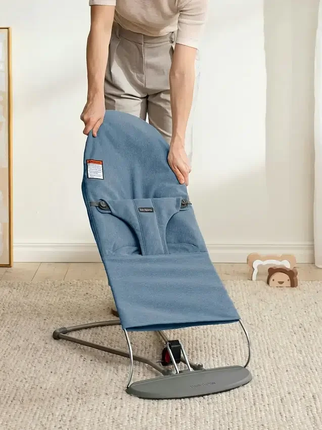 Babybjorn Woven Melange Baby Bouncer Bliss
