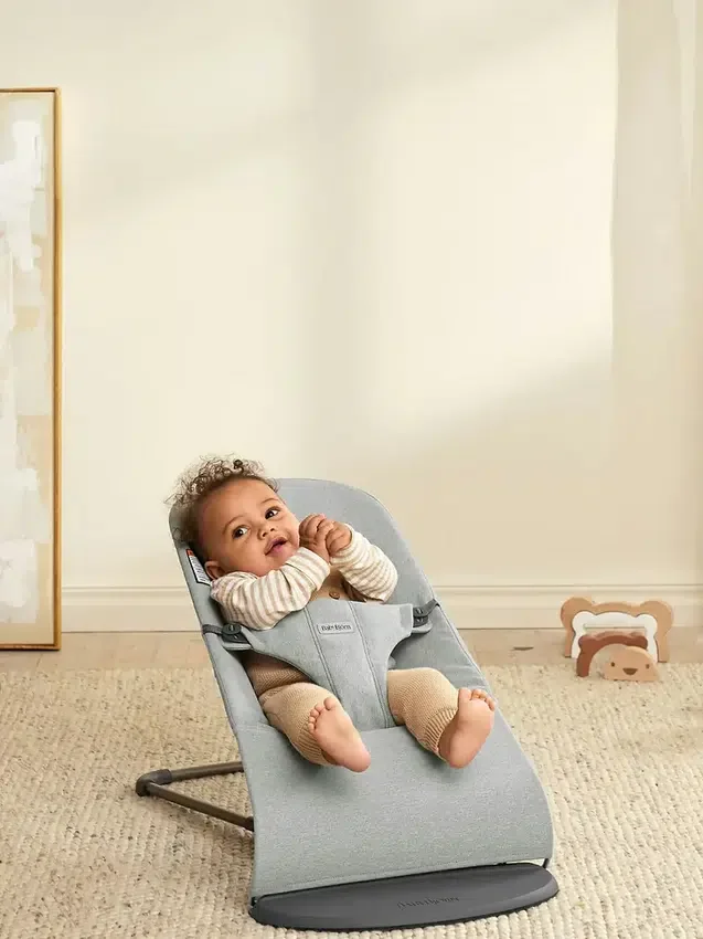Babybjorn Woven Melange Bouncer Bliss