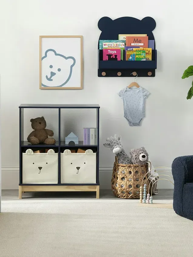 Babygap Brannan Bear Wall Shelf with 4 Hooks