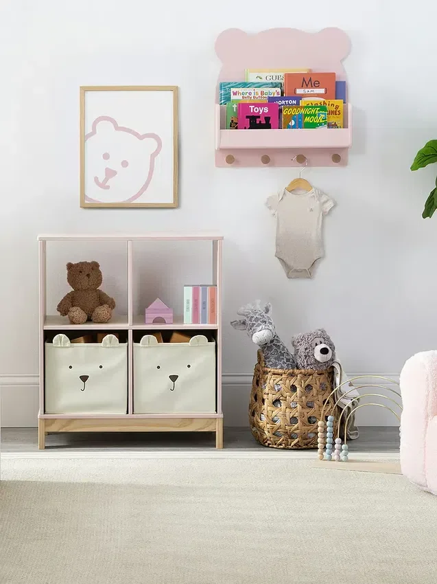 Babygap Brannan Bear Wall Shelf with 4 Hooks