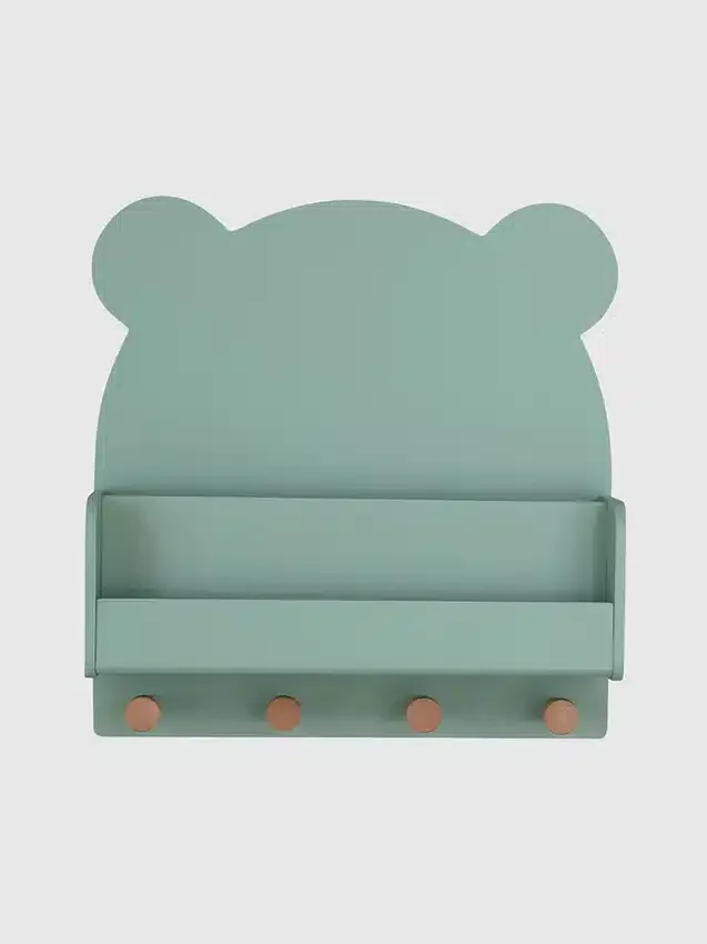 Babygap Brannan Bear Wall Shelf with 4 Hooks