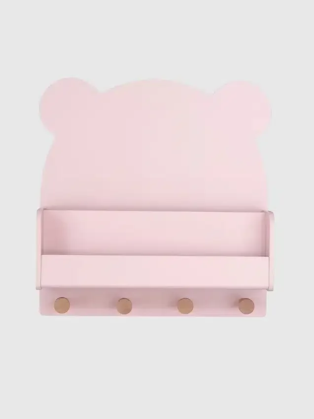 Babygap Brannan Bear Wall Shelf with 4 Hooks