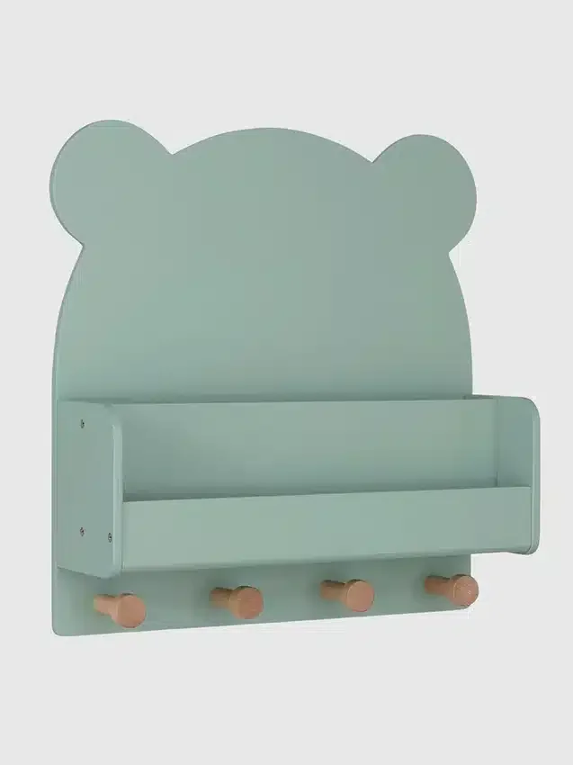 Babygap Brannan Bear Wall Shelf with 4 Hooks