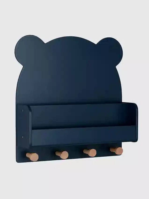 Babygap Brannan Bear Wall Shelf with 4 Hooks