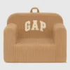 Babygap Ribbed Velour Logo Foam Chair