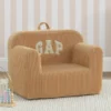 Babygap Ribbed Velour Logo Foam Chair