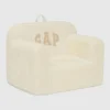 Babygap Ribbed Velour Logo Foam Chair