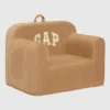 Babygap Ribbed Velour Logo Foam Chair