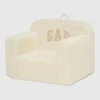 Babygap Ribbed Velour Logo Foam Chair