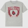 Ball State University Laurels Dark Graphic T-Shirt