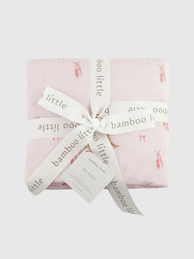 Bamboo Little Ballerina Baby Blanket