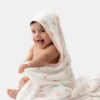 Bamboo Little Bunny Hooded Towel Set