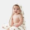 Bamboo Little Lion Hooded Towel Set