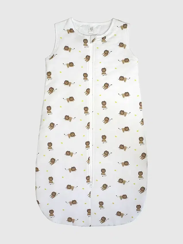 Bamboo Little Lion Sleep Sack 0 to 12 Months