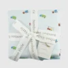 Bamboo Little Trucks Baby Blanket