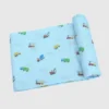 Bamboo Little Trucks Swaddle