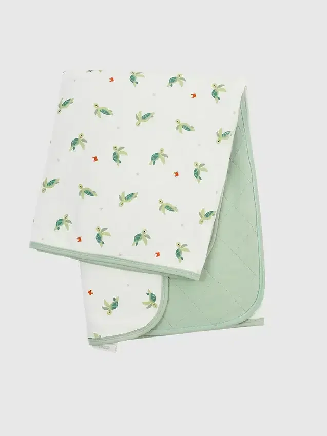 Bamboo Little Turtle Baby Blanket