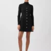 Bistretch Seamed Mini Dress