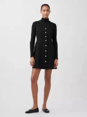 Bistretch Seamed Mini Dress
