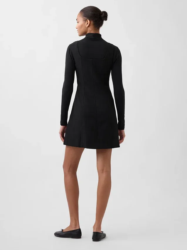 Bistretch Seamed Mini Dress
