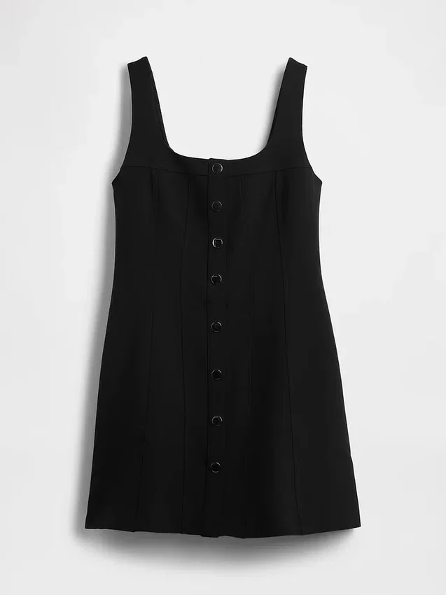 Bistretch Seamed Mini Dress